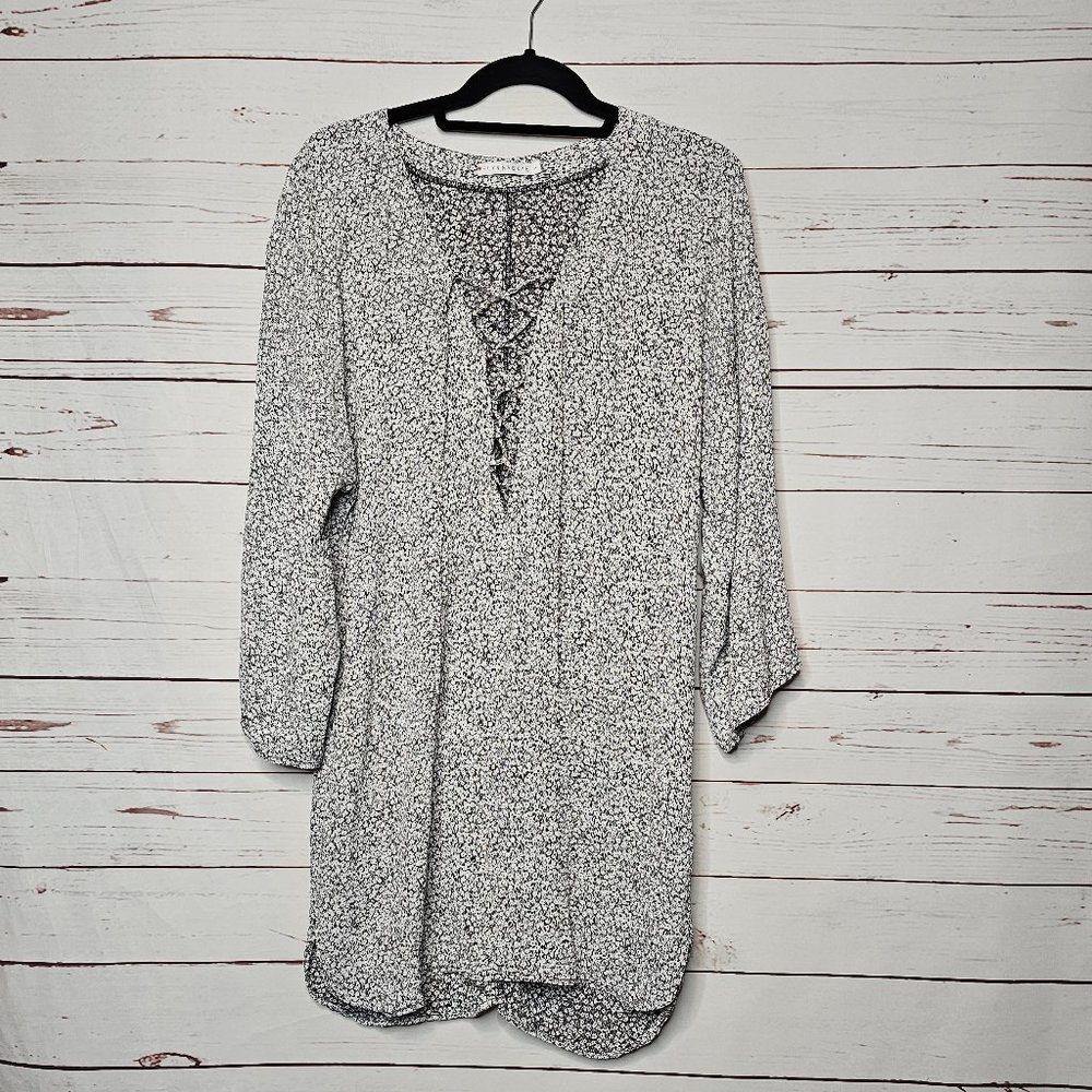 Flynn Skye Delilah Lace Up Front Dark Nights Mini Dress